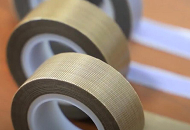 High Quality Waterproof Heat Resistant Fiberglass Fabric PTFE Adhesive Tape.jpg
